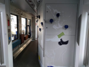 NS treinbelettering - trein van de toekomst