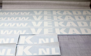 Gesneden letters folie