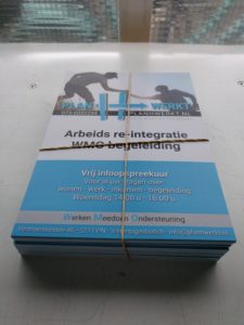 Plan H flyers ontwerpen