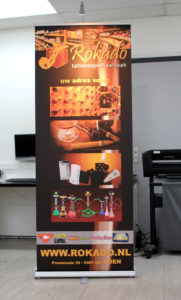Rokado rollup banner
