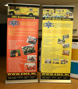 rollup banners EMS