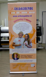 rollup banner wiskunde radbout