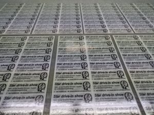 Stickers met ronde hoeken