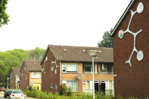 10x gevelbelettering Woningstichting Eindhoven