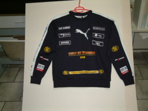 bedrukken van een wedstrijd sweater