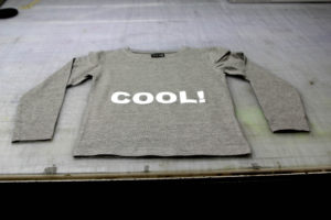 Bedrukken van een shirtje