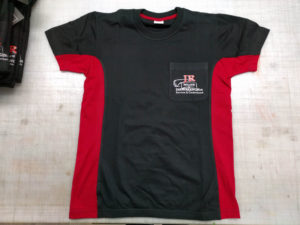 Bedrukken poloshirts met full color borstlogo