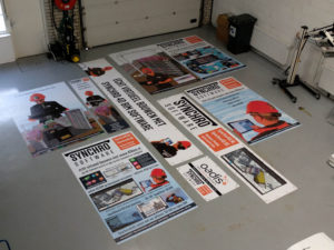 Zeildoeken voor beurs presentaties