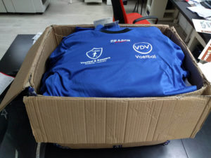 VDV Voetbal bedrukking voetbalkleding