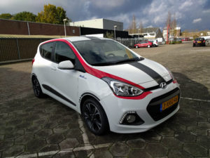 Hyundai autobelettering