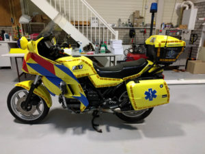 RAV BMW K75 belettering