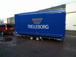 Trelleborg Trailer belettering