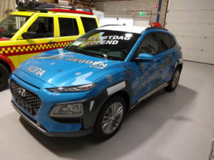 Hyundai Kona autobelettering