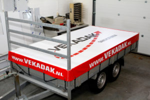 Vekadak dekzeil aanhangwagen