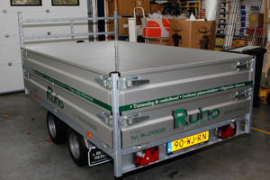 aanhangwagen belettering ruho