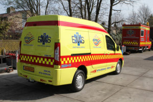 EMS Toyota busbelettering