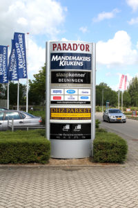 Lichtzuil IM Furniturestore Beuningen