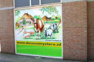 Groot formaat raam stickers