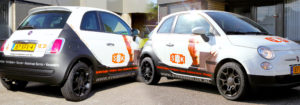 half wrappen fiat 500