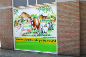 raamsticker countrystore