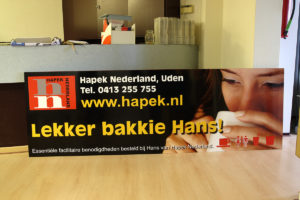 voetbalbord Hapek
