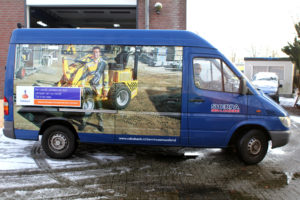 sherpa rabobank carwrapping foto