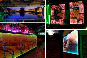 shisha lounge verlichte zeildoeken