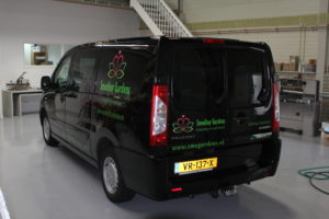 Smeding Gardens bedrijfswagen belettering