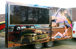 wrapping aanhangwagen